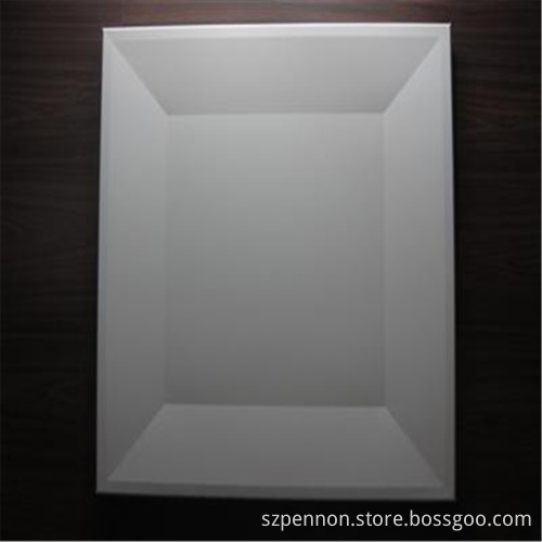 Decorative Lay-on Clip -in 3D Design Aluminum Ceiling